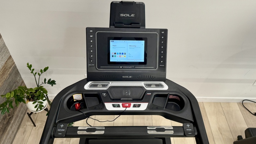 sole f80 - while the basic layout is functional and easy to use, the 10.1"...