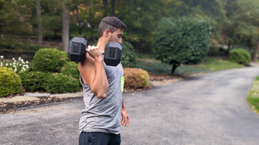 rogue rubber hex dumbbells - having a large selection of weights available means you can tailor...