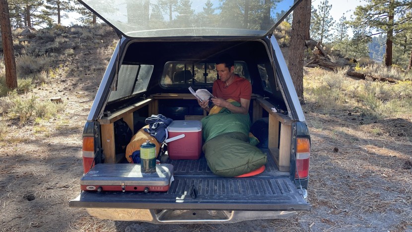 rei co-op trailmade 20 - this sleeping bag also works well for car camping.