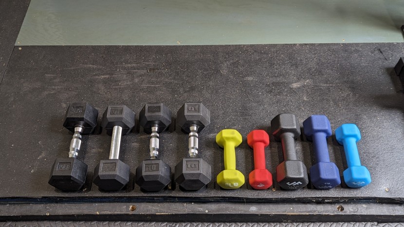 dumbbells - we tested each set of dumbbells across a variety of rigorous workouts.