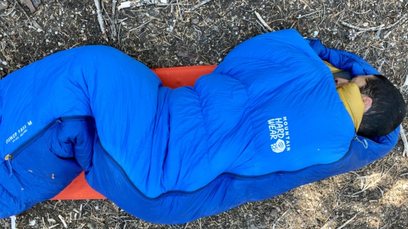 mountain hardwear bishop pass 15 - even life long side sleepers found this bag to be comfortable.