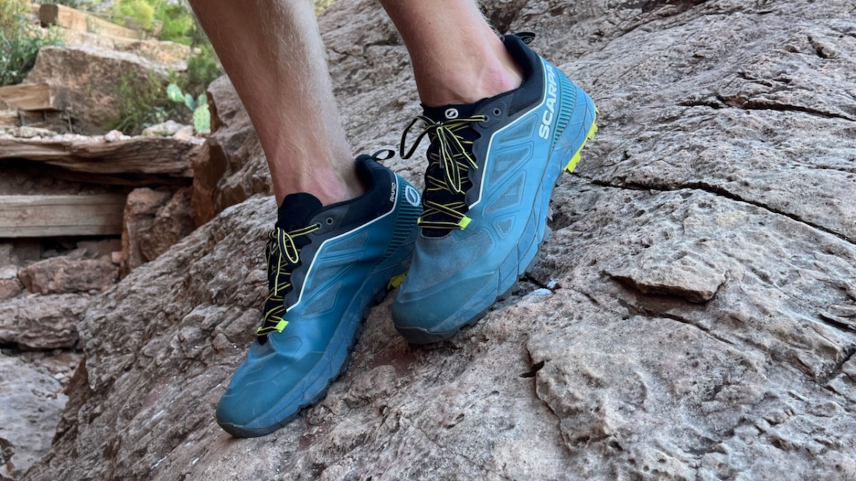 Scarpa Rapid Review (The Scarpa Rapid approach shoe.)
