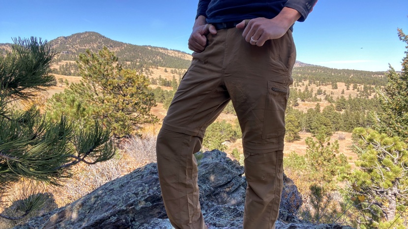 hiking pants - taking out hiking pants on trail is key to our testing process.