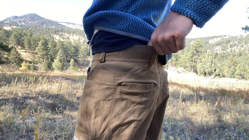 elastic in the waist allows for some leeway when selecting the right...