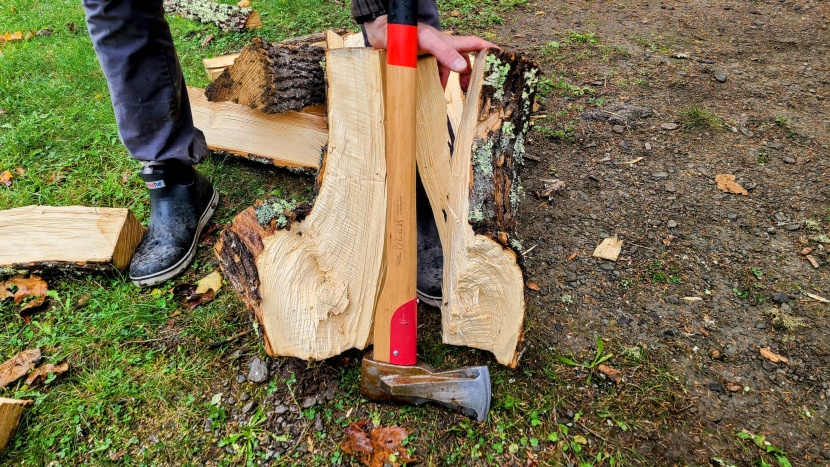 the long splitter had no problem working through tricky rounds will...