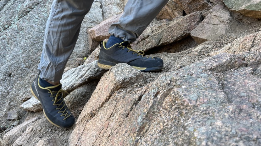 scarpa mescalito planet - the mescalito planet has plenty of ankle support and sole cushioning...