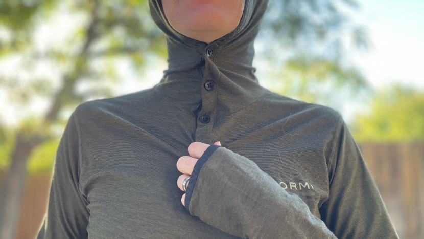 sun shirt womens - keep the voormi hood securely up on windy days with its handy...