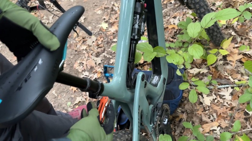 pnw components pebble tool - quick dropper post adjustment on the trail. the convenience of the...