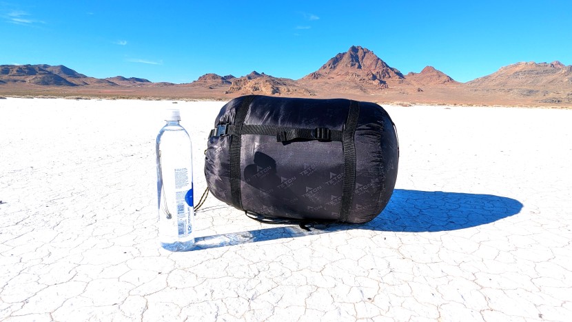 teton sports polara 3-in-1 - such a lovely couple. the polara's stuff sack is a little too small...