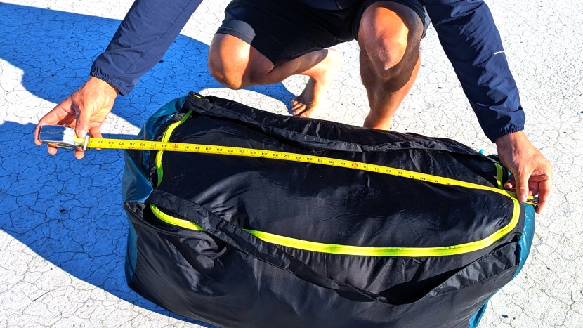 the largest bags on our list usually had a packed length of around 3...