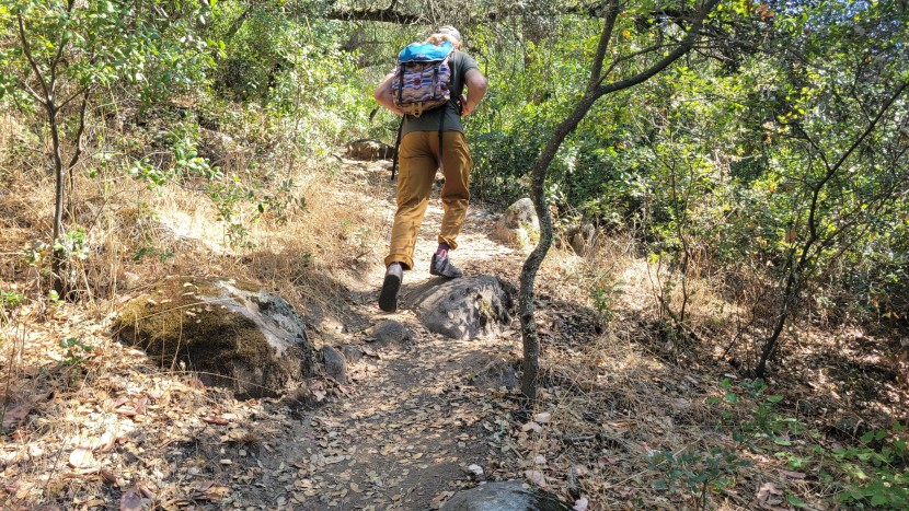 the xero shoes daylite hiker fusion sports a durable, abrasive...