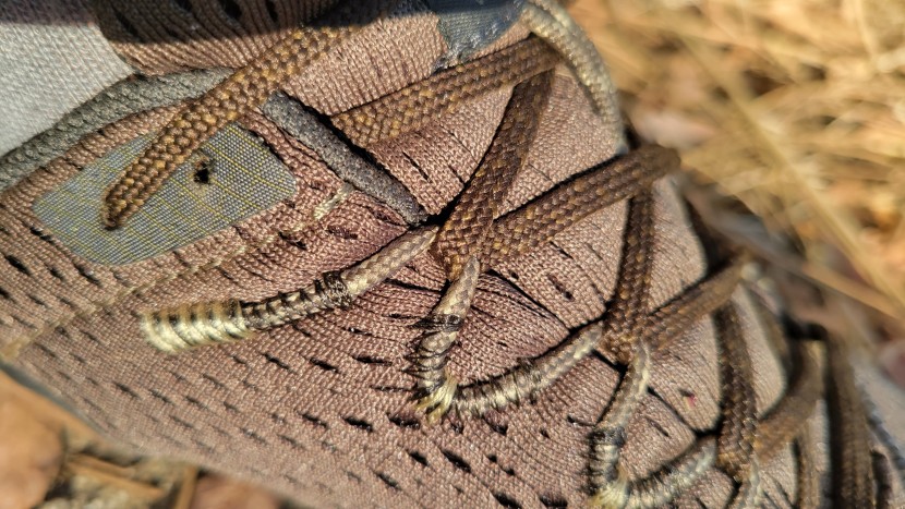 merrell vapor glove 6 - among the potential weak points on the vapor glove 6 are the cordage...