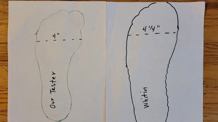 whitin cross trainer - the whitin cross trainer has ample room in the toe box, which allows...