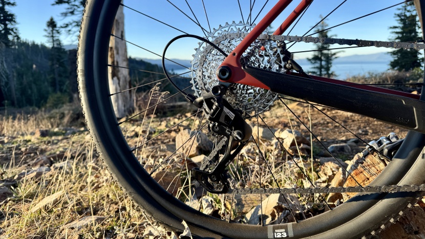 santa cruz stigmata carbon cc apex - the apex derailleur and wide range cassette brought us to quite a...