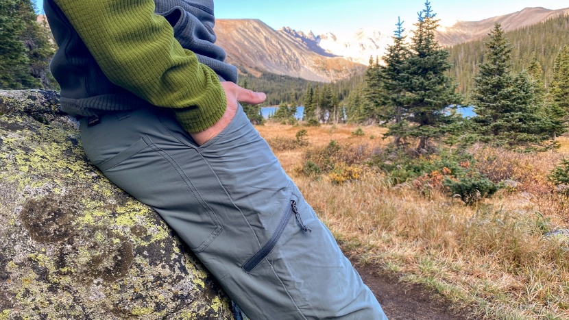 patagonia quandary pants - the quandary has a simple feature set with only one extra pocket in...