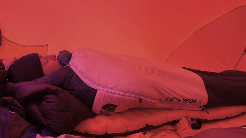 the north face cat's meow - short - getting cozy in the cat's meow.