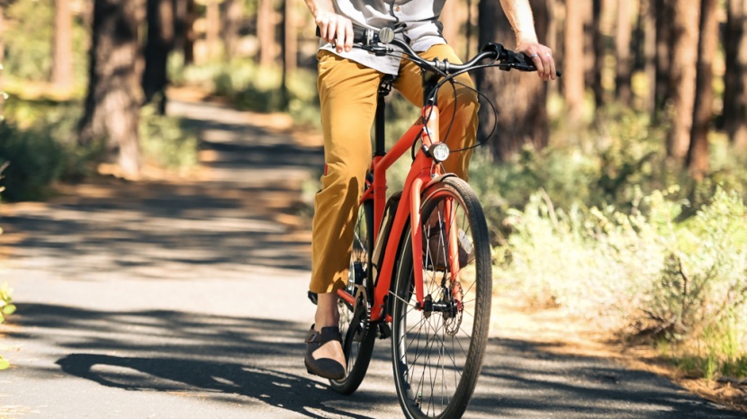 bike seat - comfort/recreational biking typically involves a more casual outing...