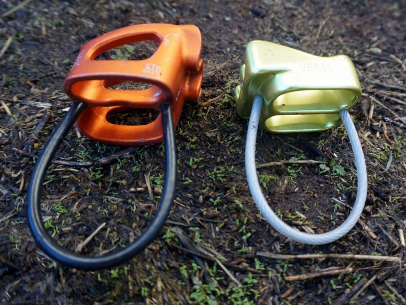 black diamond atc xp - though the black diamond atc xp (left) is seemingly larger than the...