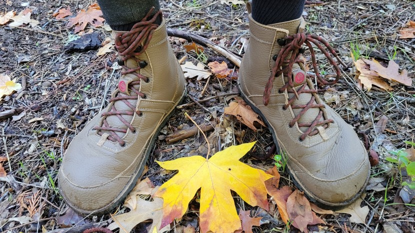 the softstar switchback was one of two barefoot hiking boots that we...
