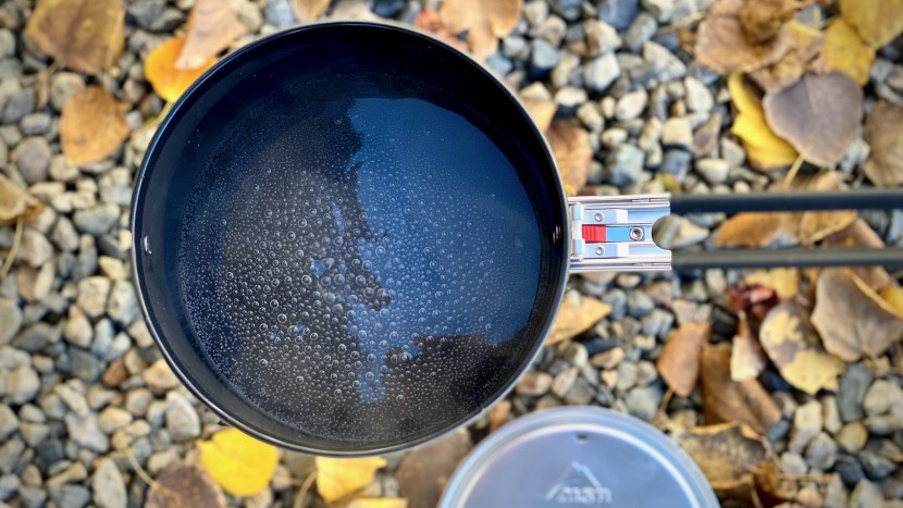 the ceramic coating also offered a competitive boiling time.