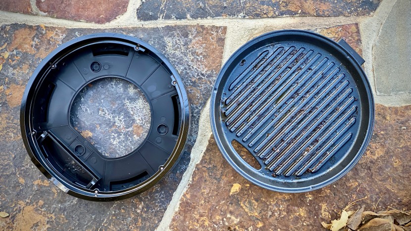 elite gourmet 12" electric indoor - there aren't many other options that offer such an easy clean-up;...