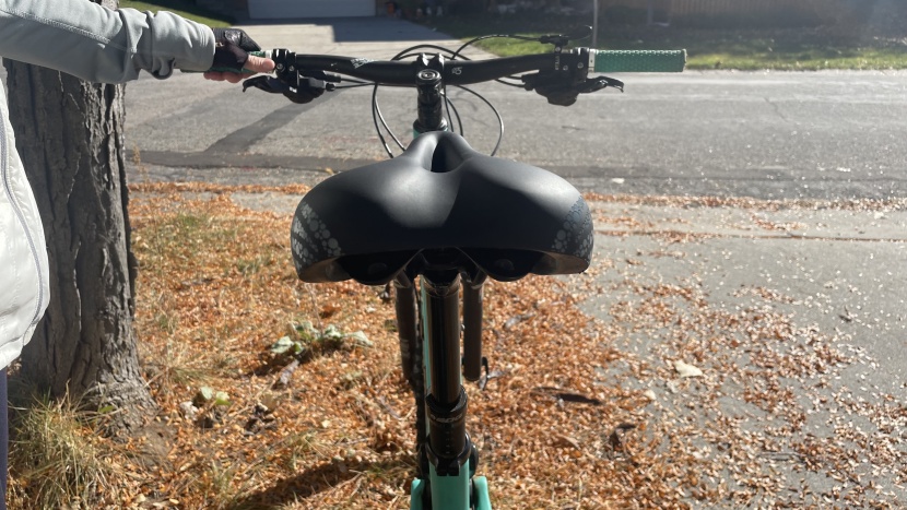 comfort bike seat - the platform on the terry cite x gel italia women's model has...