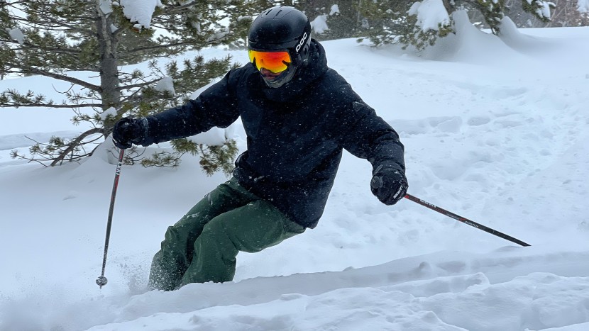 salomon qst 92 - unfortunately, this ski tends to tip dive into powder.