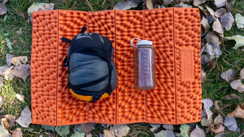 you can aggressively try to compress this quilt to pack smaller...