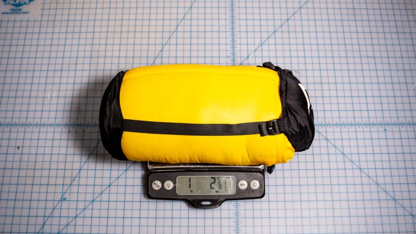 we weighed every sleeping bag, with and without the stuff sack, to...