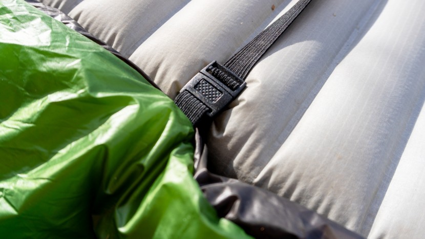 enlightened equipment revelation apex 30 - simple pad straps are located on the bottom of the apex 30 to attach...