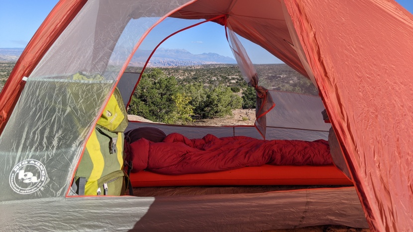 big agnes copper spur hv ul3 - we're always happy to call this tent home for the night.