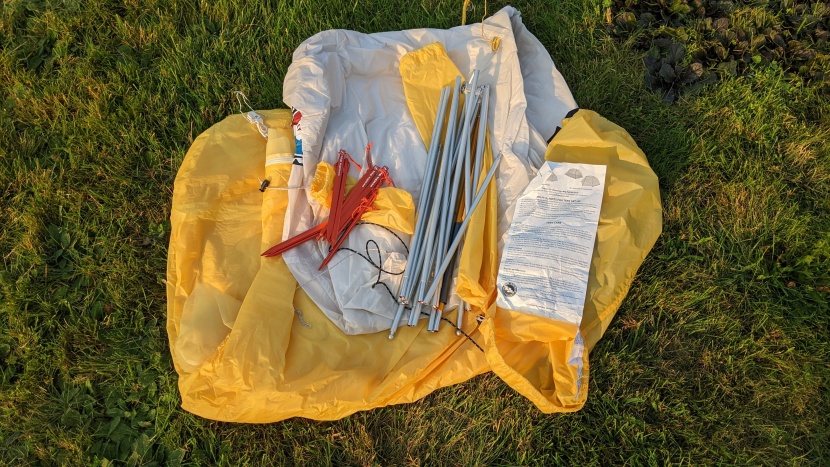 big agnes tiger wall ul2 - this is what you get with the tiger wall.