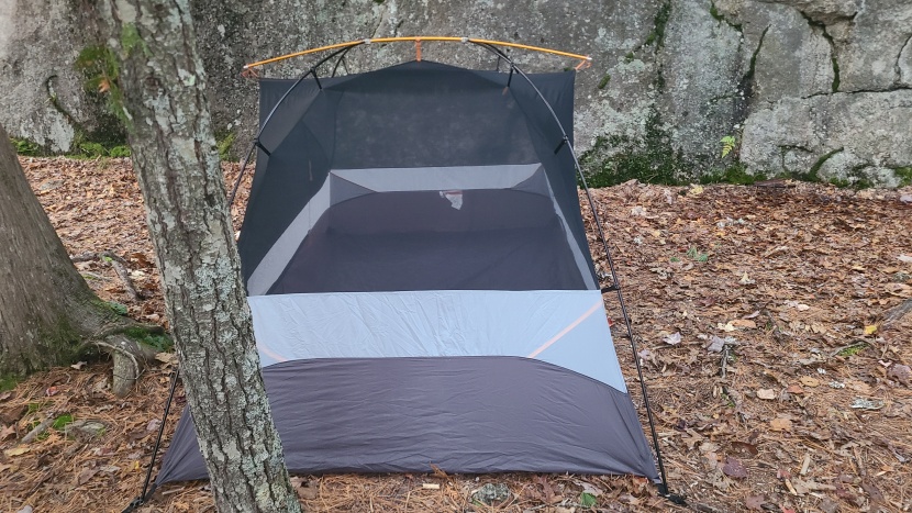 rei co-op half dome sl 2+ - a large, integrated cross pole is responsible for the half dome's...
