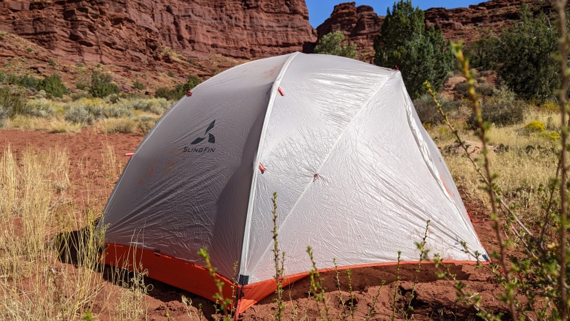 slingfin portal 2 - the portal gives you a lot of storage and sleeping space in a...