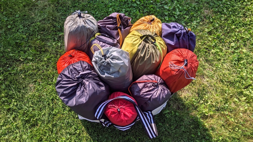 backpacking tent - so many tents, all ready for adventure.