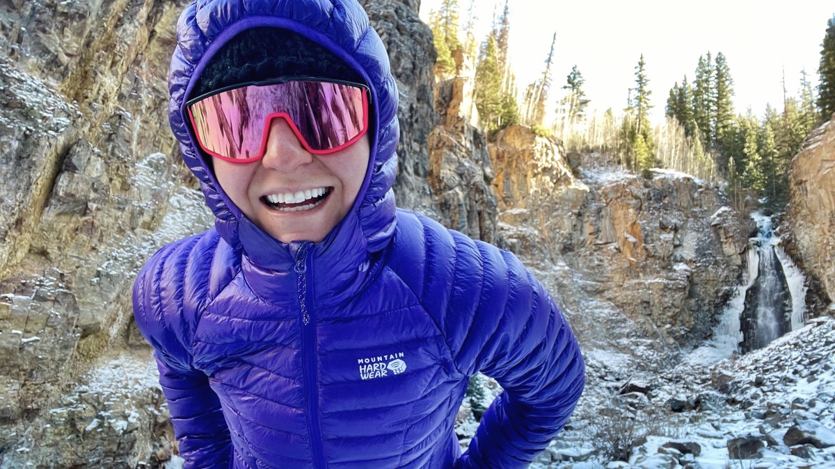 Mountain Hardwear Ghost Whisperer Hoody - Women's Review (The Mountain Hardwear Ghost makes us grin with how light, packable and useful it is.)