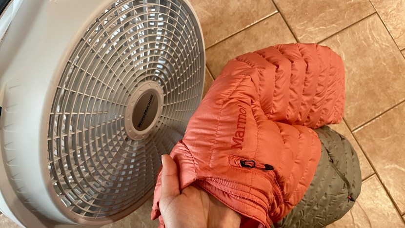 marmot highlander hoody for women - fan testing to find weak points and breathability potential of the...