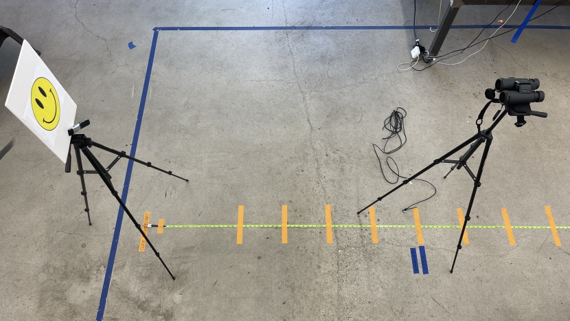 nikon monarch m7 10x42 - we measured various distances in our close-range tests.