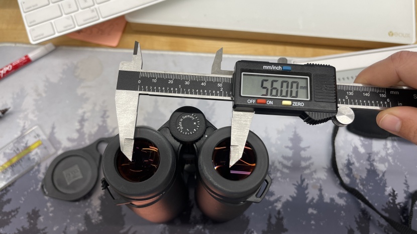 capturing in-lab data on the interpupillary distance of zeiss...