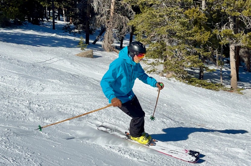 hardshell jacket - testing the arc'teryx alpha sv in early-season conditions at the ski...
