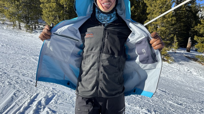 the arc'teryx alpha sv has an impressive suite of features.