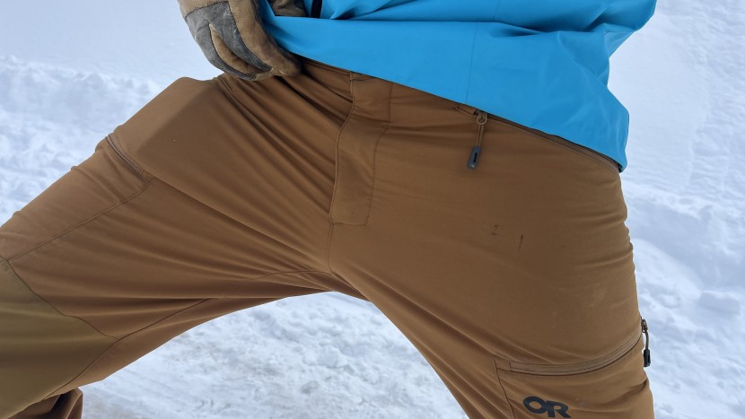 ski pants men - we can lunge, stretch, and skin in the outdoor research trailbreaker...