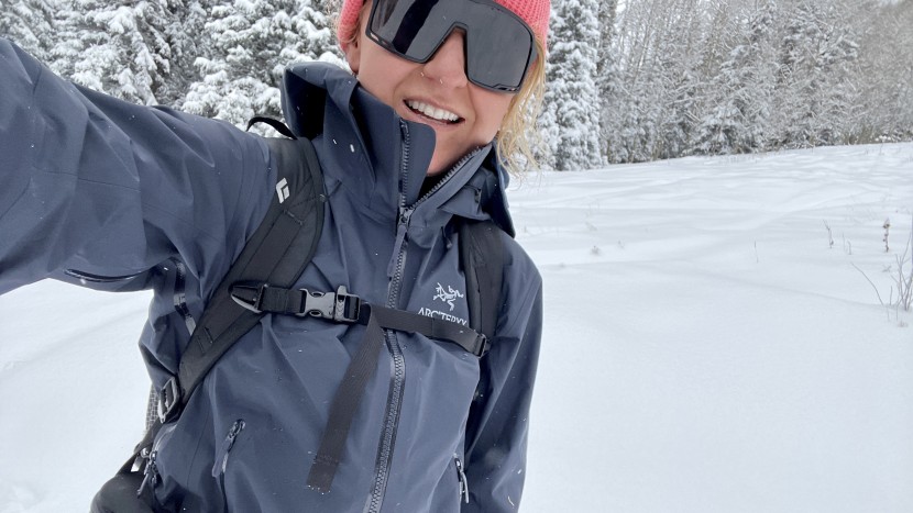 arc'teryx beta ar jacket for women - we can access the pockets of the beta ar well even when wearing a...