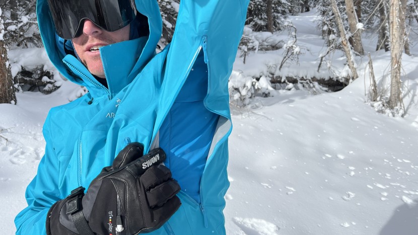 arc'teryx beta ar - this hardshell comes with massive 14" pit zips, but the jacket...