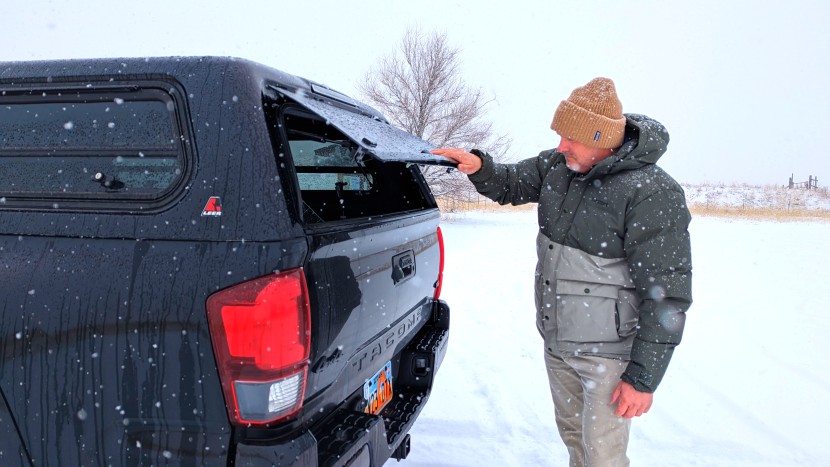 marmot fordham - packing things up for the day.