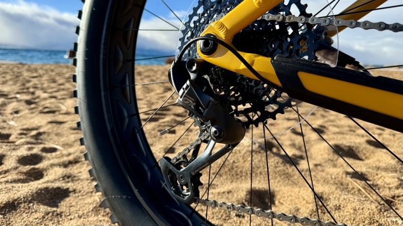 trek farley 7 - sram gx eagle uses an 11-50 cassette to deliver huge range and...