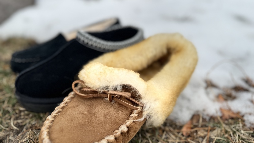 slippers womens - cozy, long wool fibers like those found on the l.l. bean wicked good...