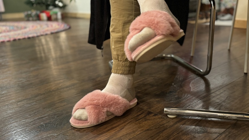 slippers - slippers made to wear indoors may feature an open toe, and some more...