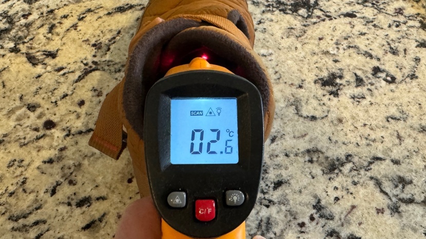 these slippers retained less heat than many other slippers we tested.