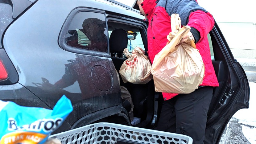 wantdo waterproof snow jacket - loading up. this jacket is slightly tight under the armpits, but...